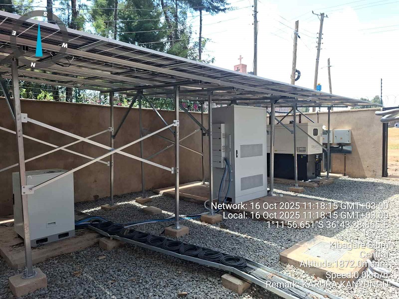 100 solarnih stolpov v Keniji: Kako SOLARFARM prihrani 1,2 milijona litrov dizelskega goriva letno