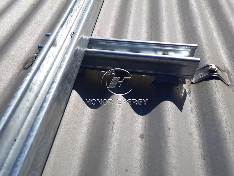 Carbon Steel Metal Solar Roof Mounting