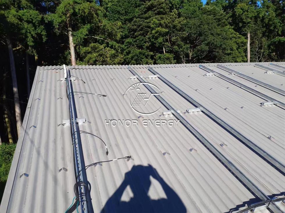 Carbon Steel Metal Solar Roof Mounting