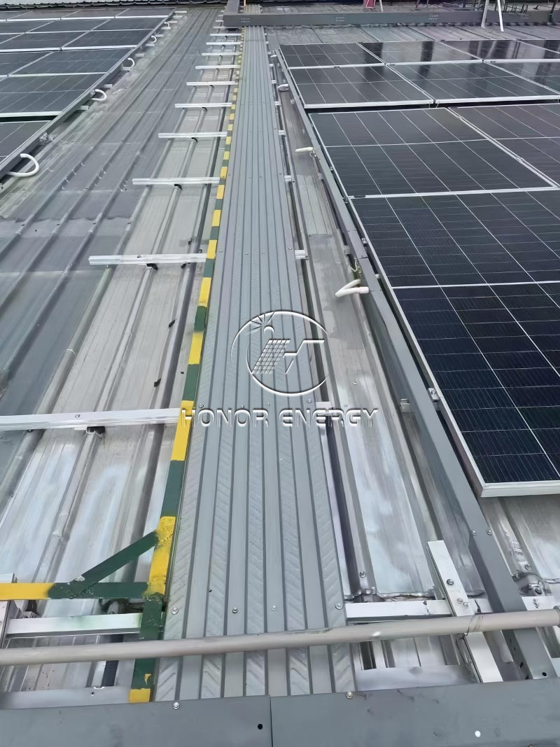 Carbon Steel Metal Solar Roof Mounting