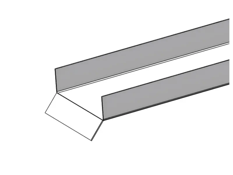 Solarni vodoravni vodotesni kanal