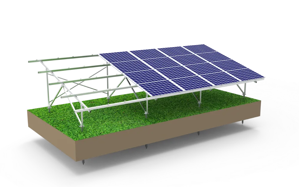 Sistem za pritrditev na tla iz aluminija tipa W